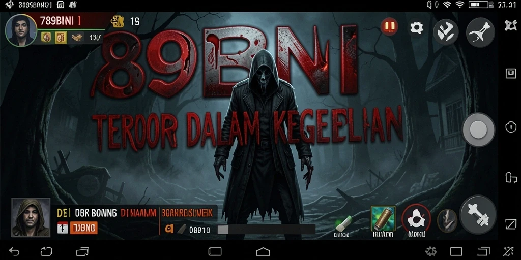 Screenshot menampilkan suasana mencekam dari gameplay 789BNI.