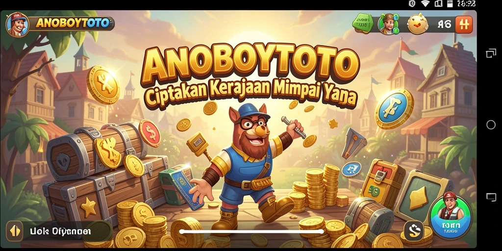 Gambaran seru gameplay ANOBOYTOTO di dunia Tycoon.