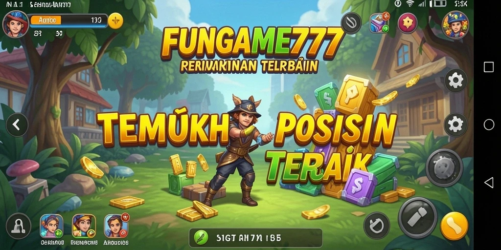 Tampilan dinamis gameplay seru di FUNGAME777