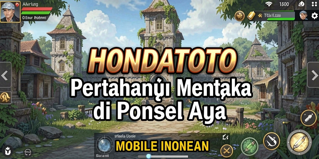 Tangkapan layar HONDATOTO menampilkan aksi seru dan strategi Tower Defense yang mendebarkan.