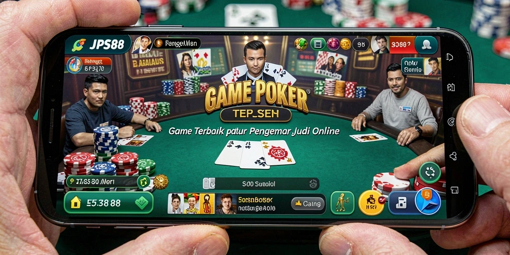 Screenshot JPS88 menampilkan permainan Poker yang seru dan interaktif.