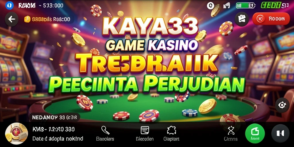 Tampilan gameplay KAYA33 yang menarik dan mendebarkan.