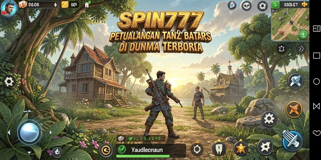 Tangkapan layar SPIN777 menampilkan aksi mendebarkan dalam dunia terbuka.