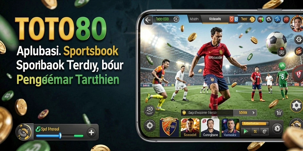 Screenshot TOTO80 menampilkan antarmuka taruhan olahraga yang menarik.