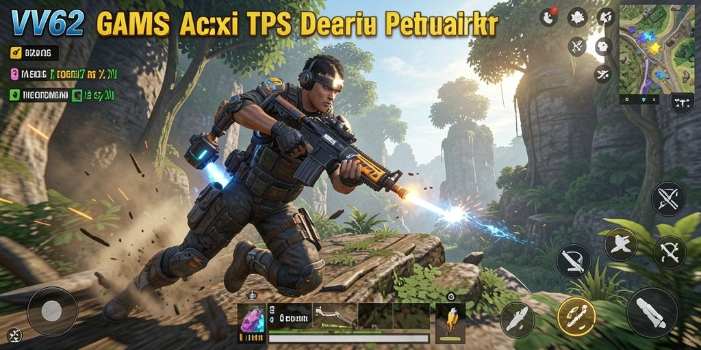 Gameplay intens VV62 dengan aksi menegangkan.